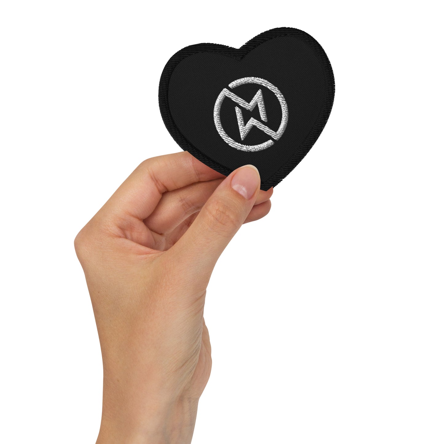Modwella Heart Embroidered patches