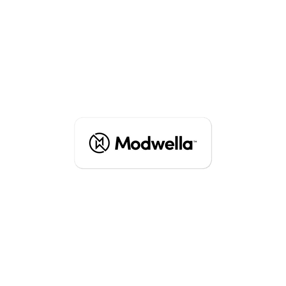 White Rectangle Bubble-free stickers