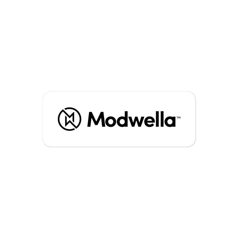 White Rectangle Bubble-free stickers