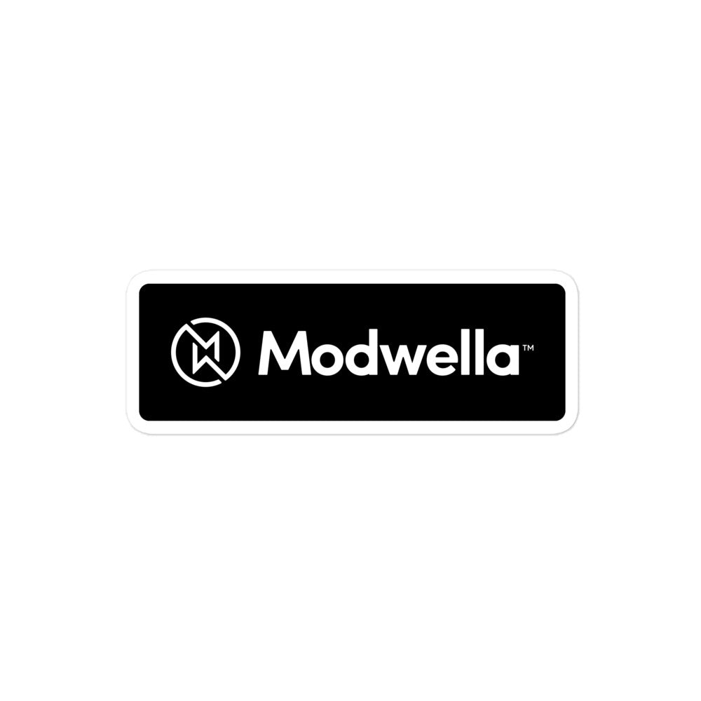 Black Rectangle Bubble-free stickers