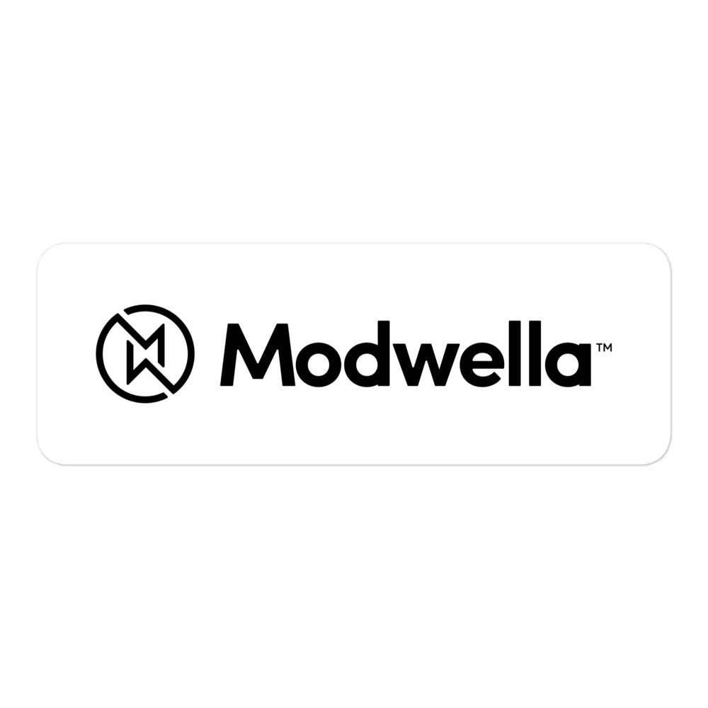 White Rectangle Bubble-free stickers