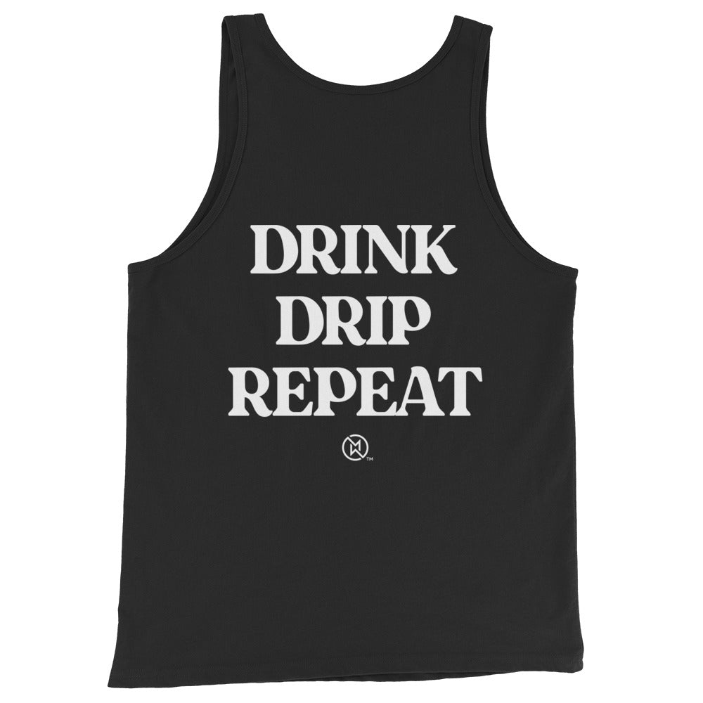 Drink, Drip, Repeat Unisex Tank Top
