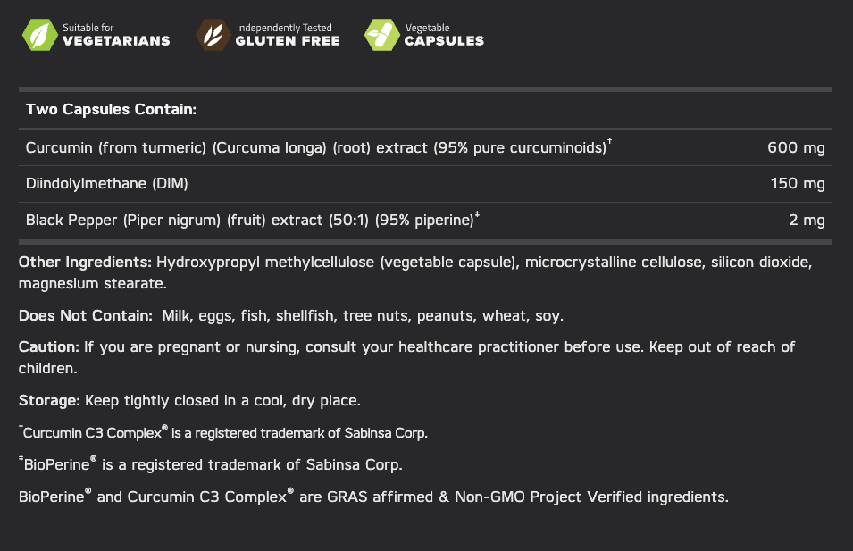 Modwella Mod Balance Supplement Facts