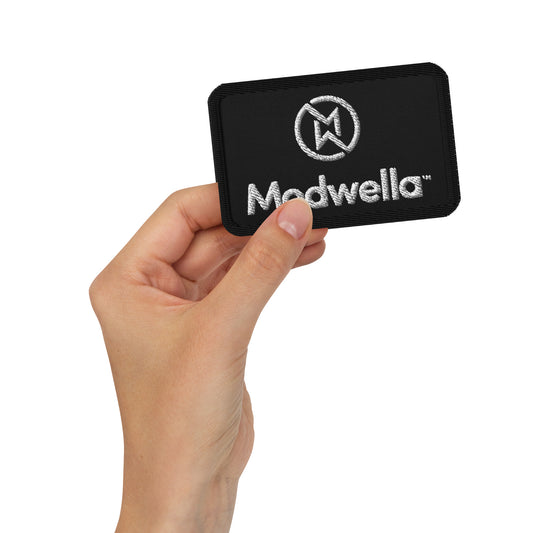 Modwella Rectangle Embroidered patches